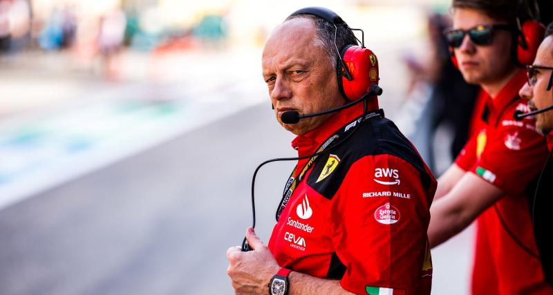 Scuderia Ferrari - F1 - Frédéric Vasseur favorable au nouveau format de week-end sprint 