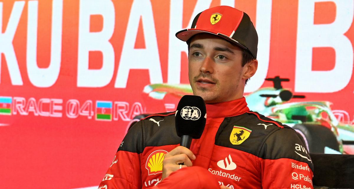 Grand Prix de Miami de F1 - Charles Leclerc : 