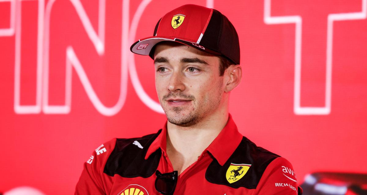 Charles Leclerc ne croit pas à la rumeur Hamilton chez Ferrari.