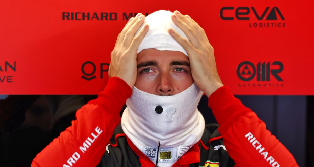 La malchance continue pour Leclerc à Monaco. 