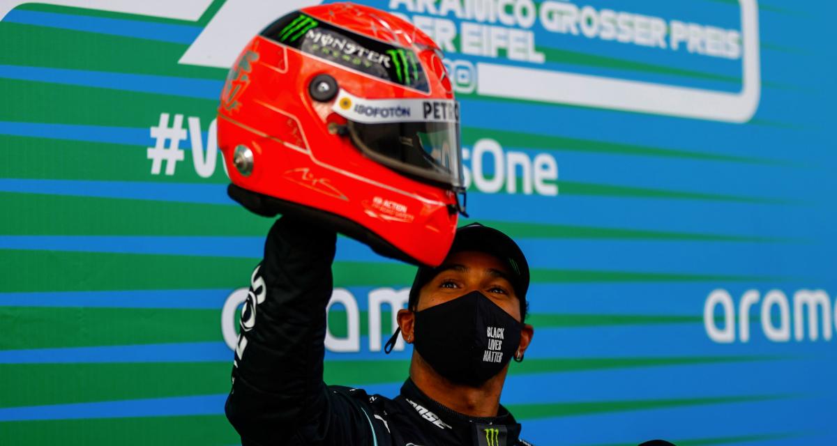 Lewis Hamilton n'a jamais caché son admiration pour Michael Schumacher. 