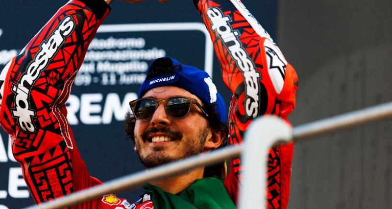  - GP d'Allemagne de MotoGP - Pecco Bagnaia, 2ème : "J'étais vraiment à la limite"