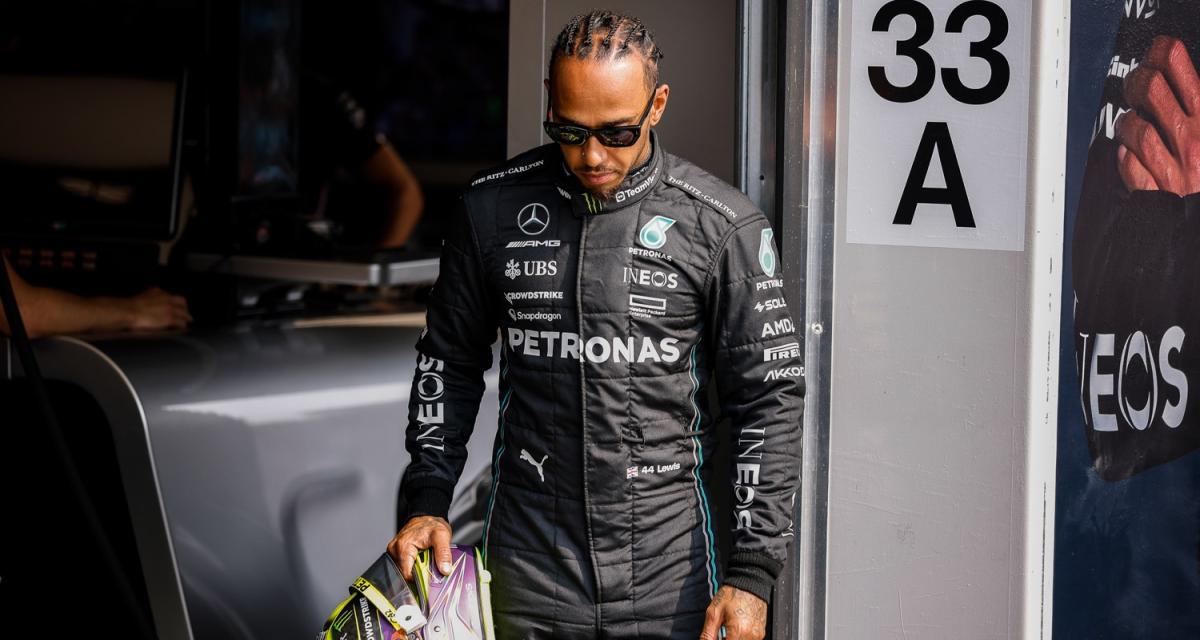 GP d'Autriche de F1 - Lewis Hamilton dépité : 