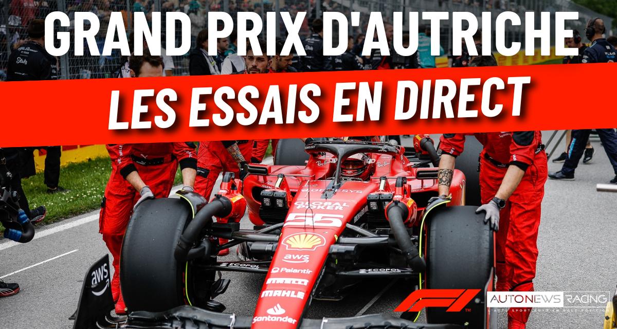 Grand Prix d'Autriche de F1 en direct : rdv à 13h30 pour les EL1