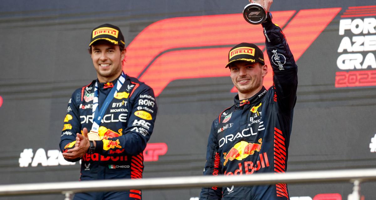 Sergio Perez, et surtout Max Verstappen, permettent à Red Bull d'être sur une série record.