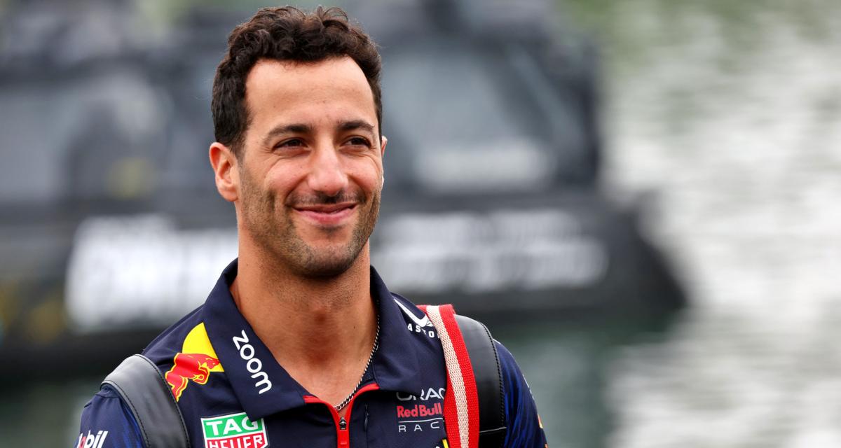 Premier roulage de la saison avec la RB19 pour Ricciardo.