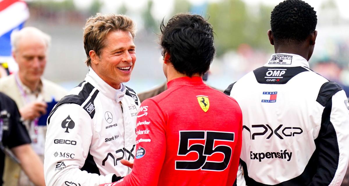 Ce pilote de la Scuderia Ferrari est ravi d'accueillir Brad Pitt en F1