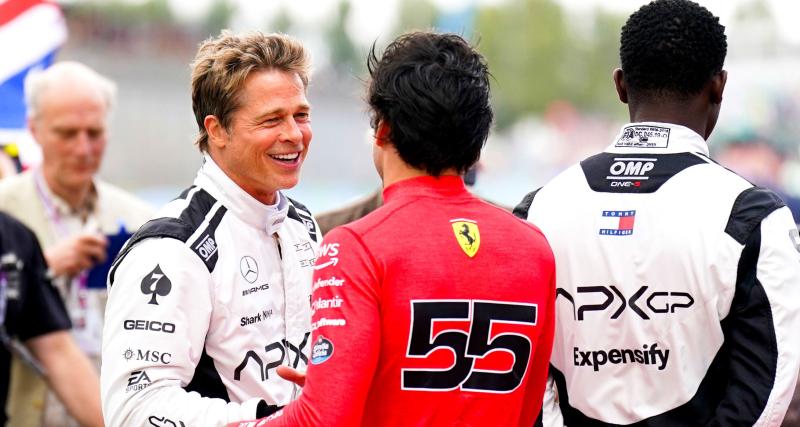  - Ce pilote de la Scuderia Ferrari est ravi d'accueillir Brad Pitt en F1