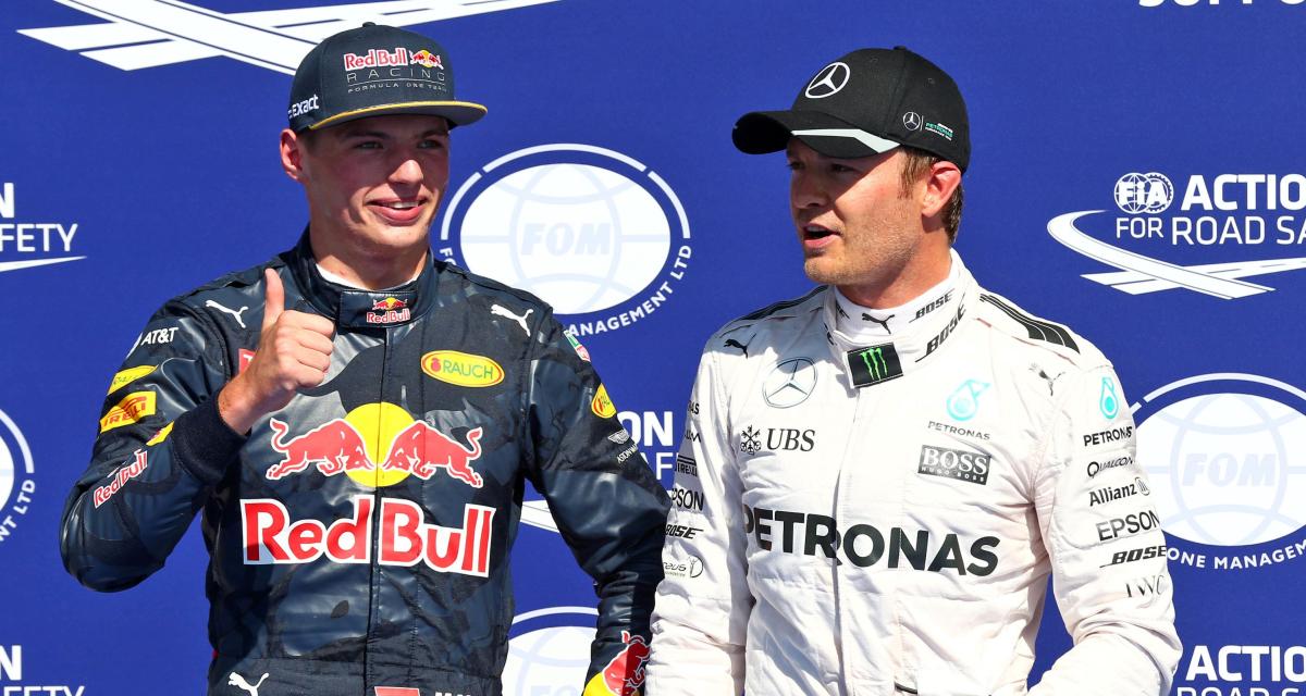 2016, l'année de la première victoire pour Verstappen et du titre pour Rosberg. 