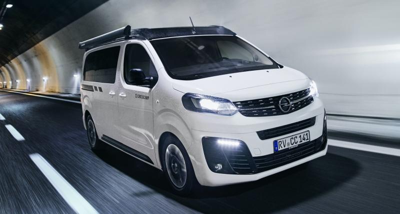 Le spécialiste Crosscamp transforme l’Opel Zafira-e Life en van aménagé électrique - Van aménagé électrique Crosscamp Flex