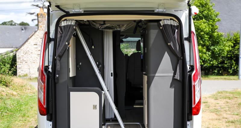 Westfalia Kelsey : nouveau van aménagé tout confort sur Ford Transit Custom - Un vrai modèle tout confort
