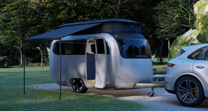 La caravane Airstream dessinée par Porsche Design