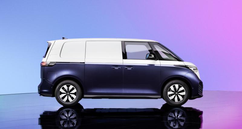 Volkswagen ID. Buzz Cargo (2022) : la version utilitaire du van électrique est disponible, voici son prix - Volkswagen ID. Buzz Cargo (2022)