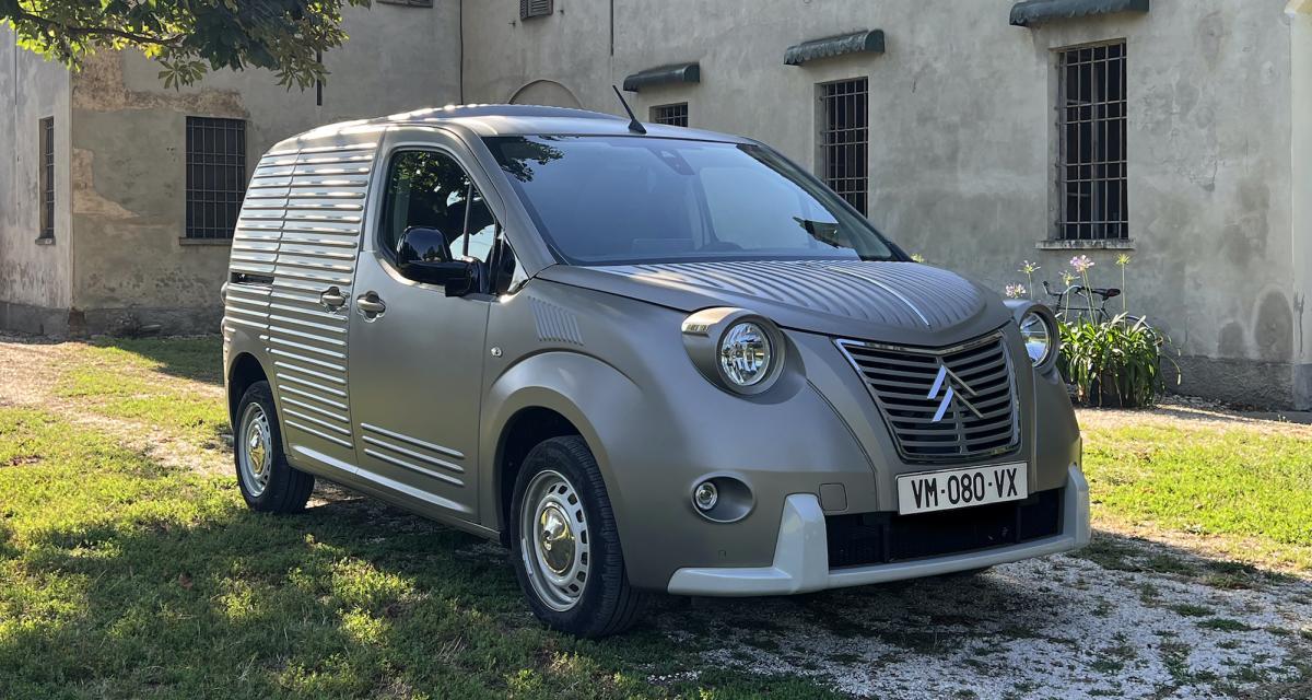 Citroën Berlingo 2CV Fourgonnette Caselani (2022) : l'utilitaire mythique est remis au goût du jour