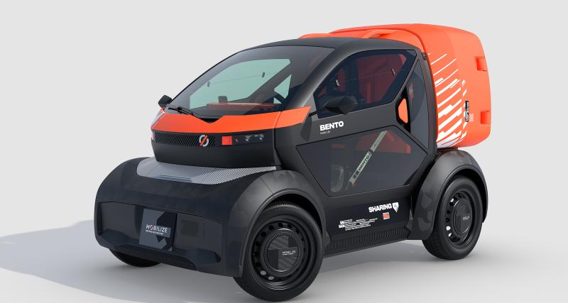 Mondial de l'Auto 2022 - Mobilize Bento (2024) : ce petit utilitaire électrique embarque un coffre de près de 700 litres
