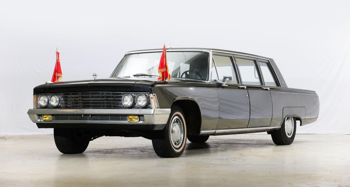 ZIL 114 : une limousine soviétique à vendre aux enchères à Rétromobile