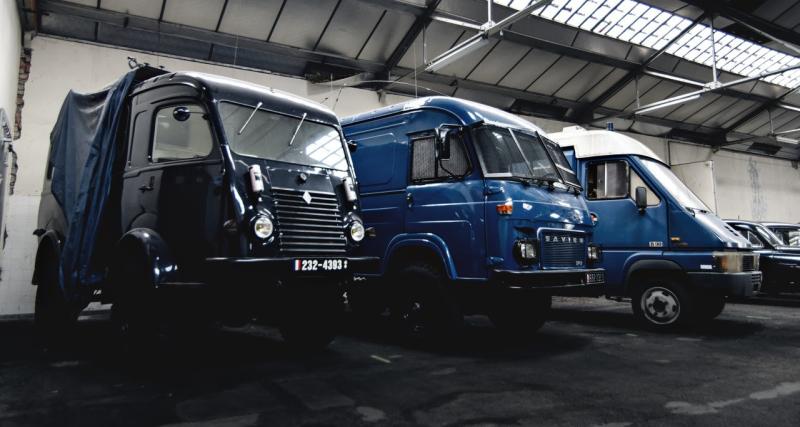 Des véhicules anciens de la Gendarmerie nationale exposés lors de l’édition 2022 de Rétromobile - Photo d'illustration