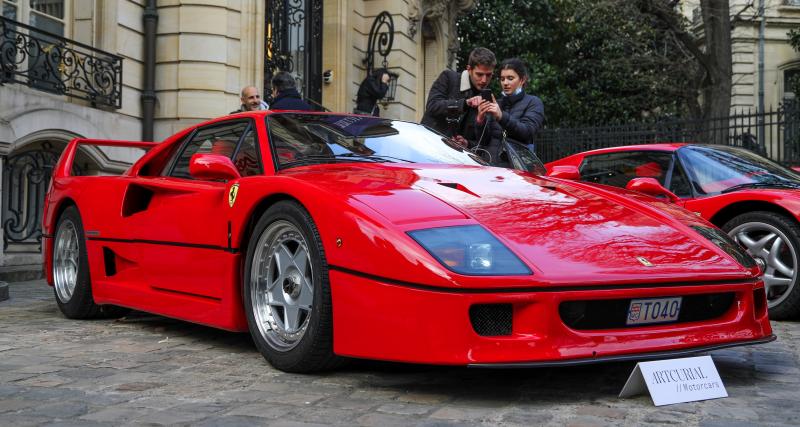  - Ferrari F40 : la reine des supercars au cheval cabré en vente à Rétromobile 2022