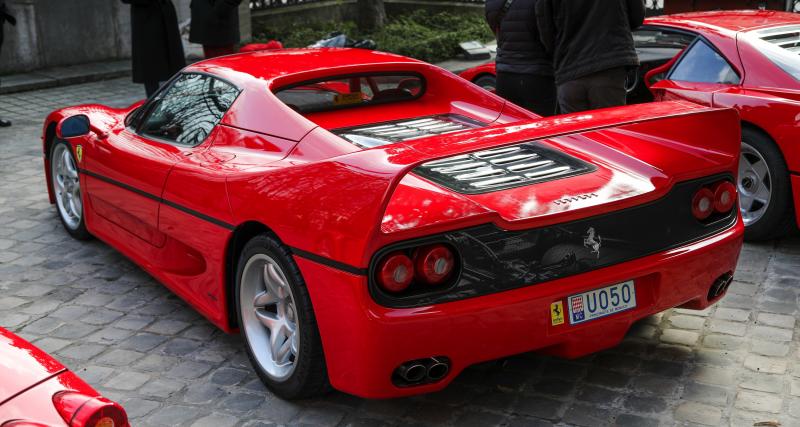 Ferrari F50 : une véritable F1 adaptée à la route en vente à Rétromobile 2022 - Ferrari F50 (1996)