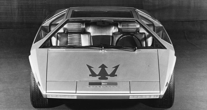 La Maserati Boomerang célèbre ses 50 ans en 2022, retour sur cet objet roulant non identifié - Le concept Maserati Boomerang