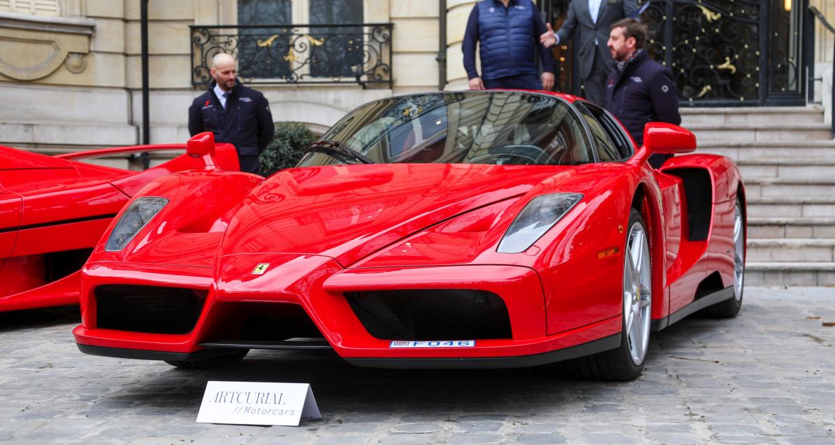 Cette Ferrari Enzo devrait s'arracher à plus de 2M¬ aux enchères à Rétromobile 2022