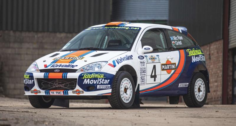  - La Ford Focus WRC pilotée par Colin McRae en 2001 vendue aux enchères, voici son prix