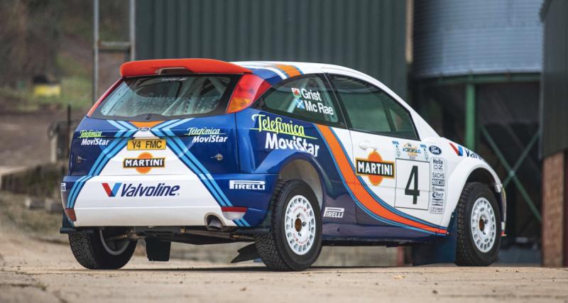 La Ford Focus WRC pilotée par Colin McRae en 2001 vendue aux enchères, voici son prix - Photo d'illustration