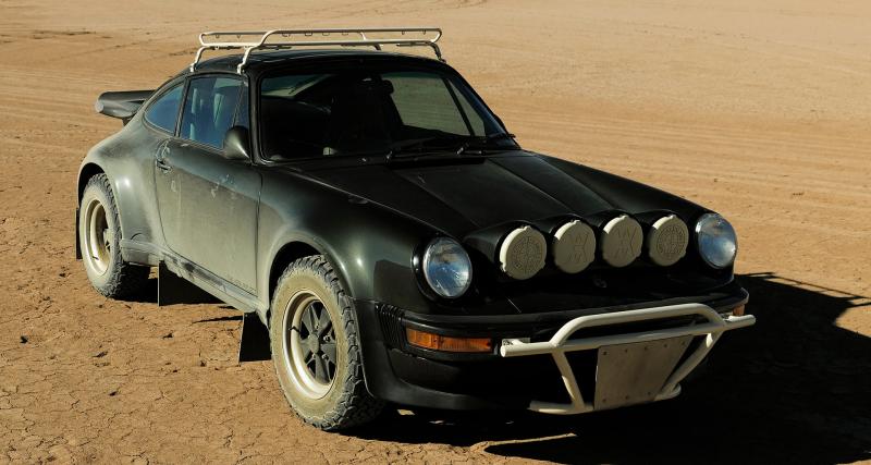  - Cette Porsche 911 Turbo a été transformée en voiture de rallye par l’artiste Daniel Arsham