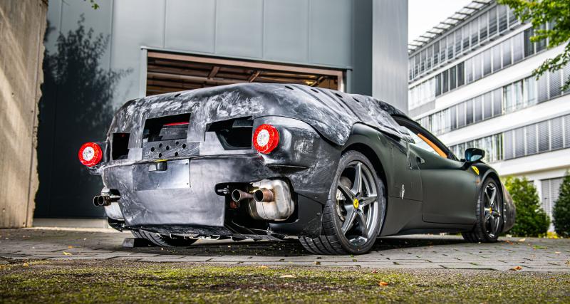 Ce prototype d’une Ferrari très rare est à vendre avec son camouflage intégral - Déjà surprise par des photographes espions
