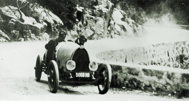  - Bugatti célèbre le centenaire de la victoire de sa Type 13 à La Turbie en y faisant rouler une Chiron Pur Sport