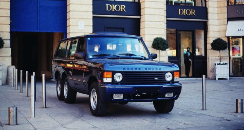Vendu aux enchères, ce Range Rover à six roues est une véritable rareté - Acheté en Angleterre, puis converti en France