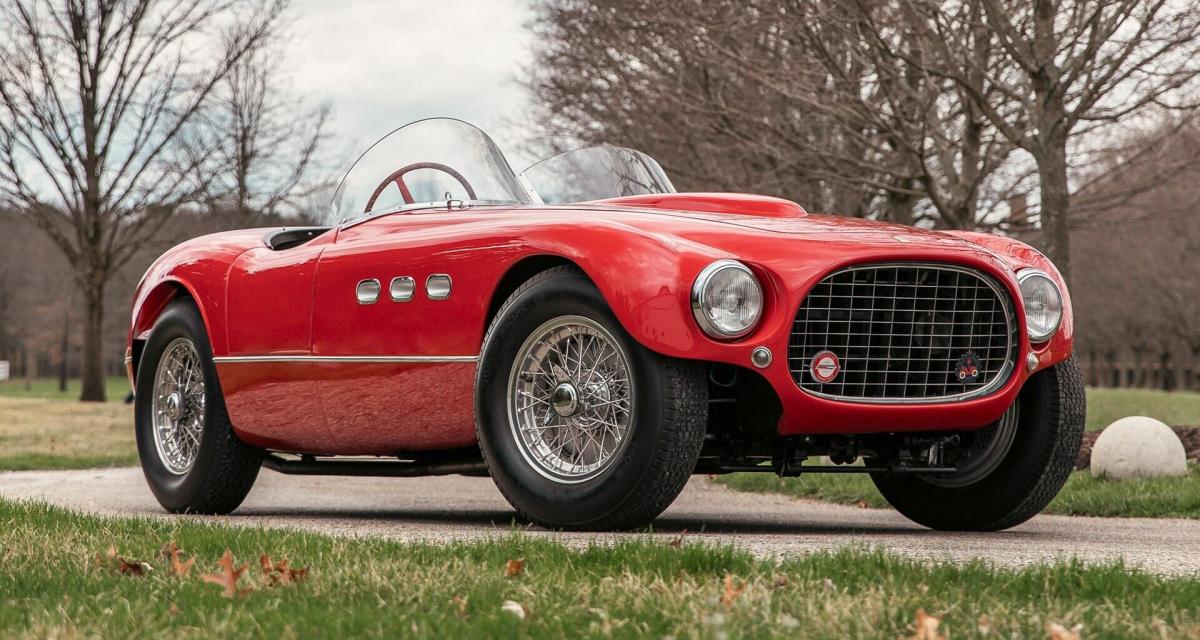 Une incroyable Ferrari de compétition des années 1950 bientôt en vente à Monaco