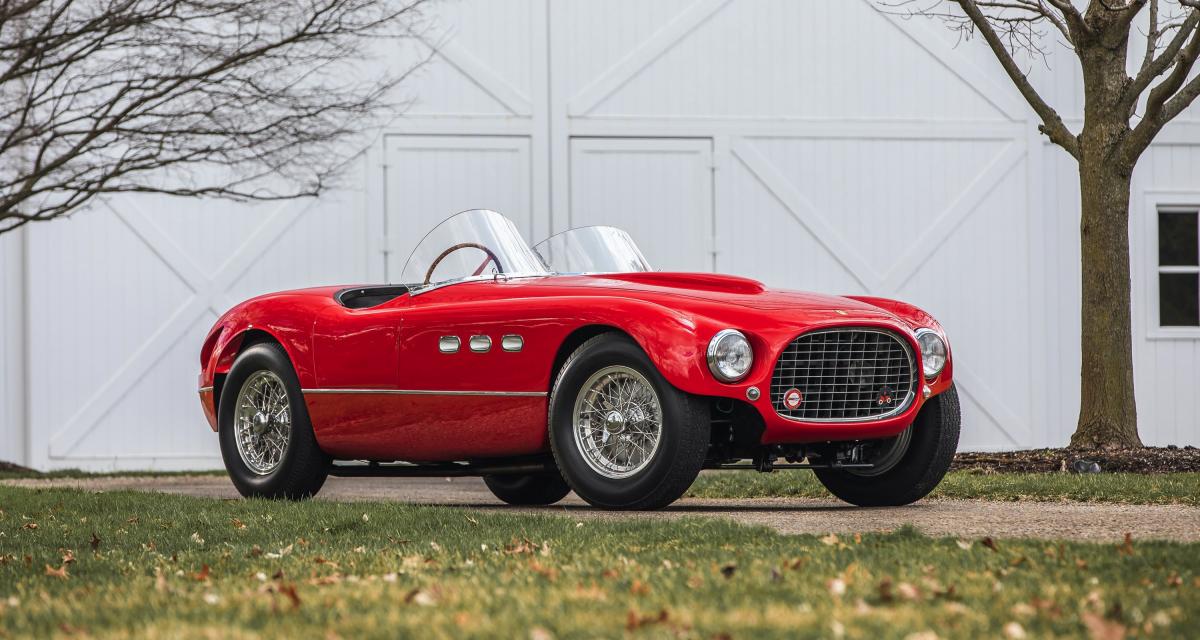 Extrêmement rare, ce cabriolet Ferrari de course des années 1950 est à vendre