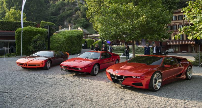 Bugatti, Ferrari, Aston Martin, Maserati, BMW… Les plus belles voitures du concours d’élégance Villa d’Este 2022 - Des BMW M1 dans la M1