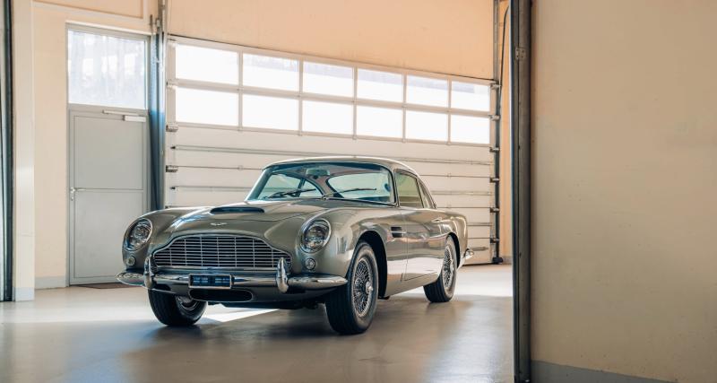 L’ancienne Aston Martin DB5 de Sean Connery est à vendre, voici l’estimation de son prix