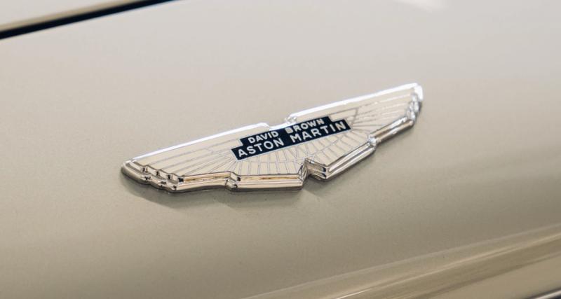 L’ancienne Aston Martin DB5 de Sean Connery