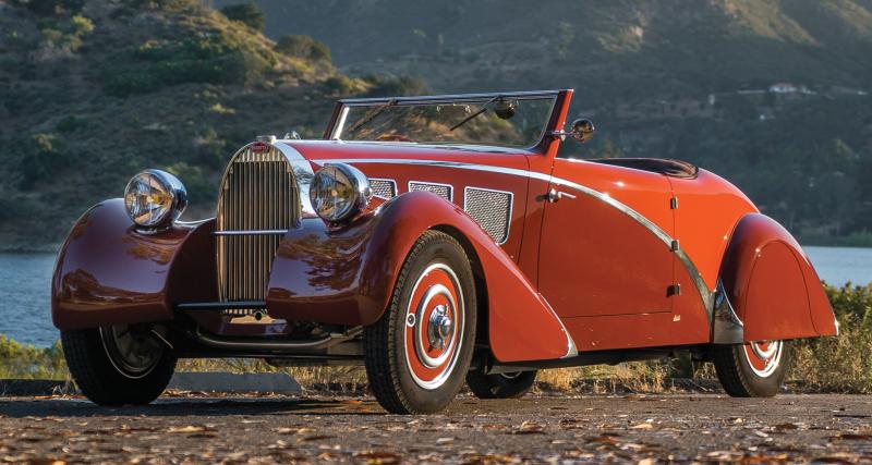  - Bugatti Type 57 Cabriolet : un rêve à quatre roues vêtu de pourpre