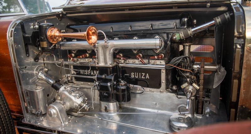 Hispano-Suiza H6C “Tulipwood”, le mythe à la cigogne retourne à la vente ! - Hispano-Suiza H6C “Tulipwood”
