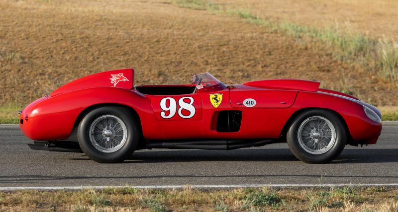 Cette rare Ferrari de course est mise en vente, de célèbres pilotes se sont succédés à son volant - Ferrari 410 Sport Spider