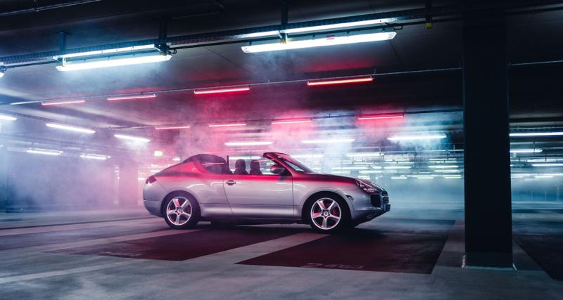 Porsche présente un exemplaire unique au monde de Cayenne cabriolet