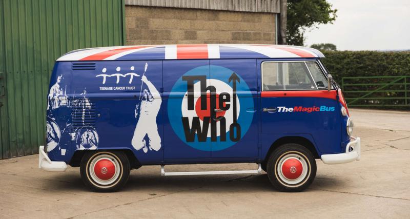 Ce Volkswagen Combi T1 inspiré par la chanson “Magic Bus” est à vendre, il est dédicacé par The Who - Un modèle américain revenu sur le Vieux Continent