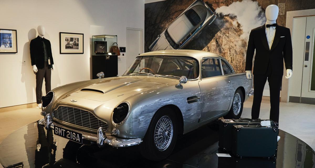 Déjà collector, cette Aston Martin DB5 du film Mourir peut attendre se vend pour plusieurs millions d'euros
