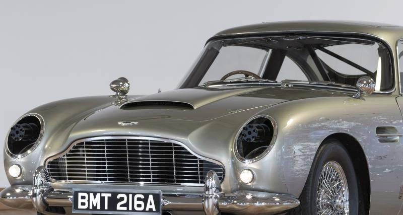 Déjà collector, cette Aston Martin DB5 du film Mourir peut attendre se vend pour plusieurs millions d’euros - L'Aston Martin DB5 de Mourir peut attendre