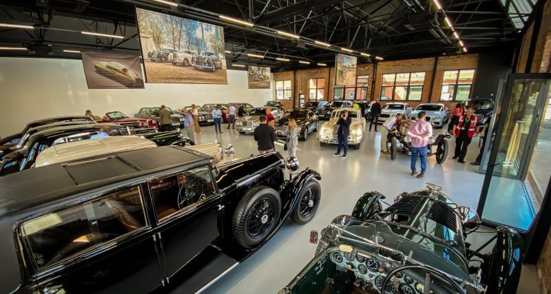 Bentley présente l’Heritage Garage, où sont stockées les voitures qui ont façonné son histoire - Deux questions sur le Bentley Heritage Garage