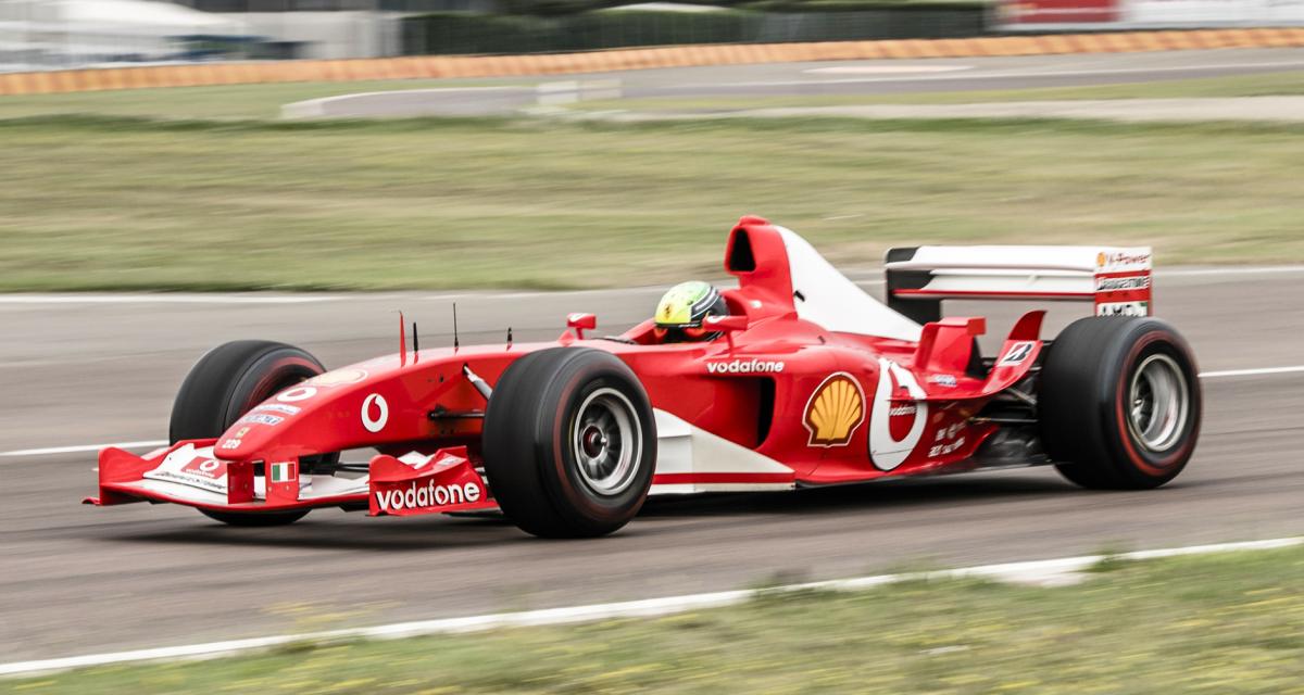 La F1 Ferrari de Michael Schumacher vendue aux enchères
