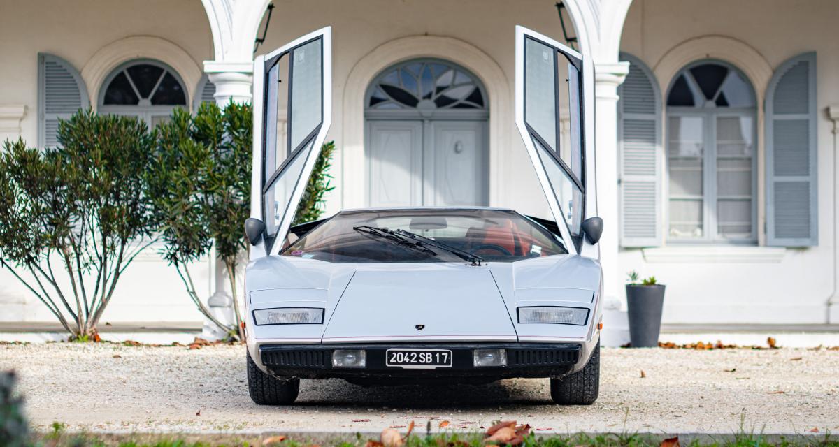 Cette Lamborghini Countach Periscopio est l'une des stars de la vente Artcurial au salon Rétromobile 2023