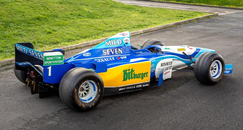 Pilotée par Michael Schumacher, cette F1 Benetton Renault est à vendre à Rétromobile 2023 - 3 questions sur la Benetton Renault de Michael Schumacher aux enchères lors du salon Rétromobile 2023