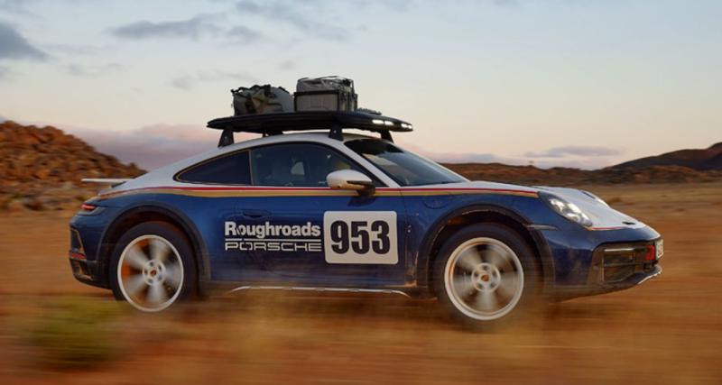 Porsche rend hommage à la 911 lors du salon Rétromobile 2023, le programme de la marque - La 911 Dakar se montre enfin en Europe