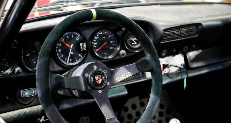 La Porsche 911 SC préparée pour Johnny Hallyday