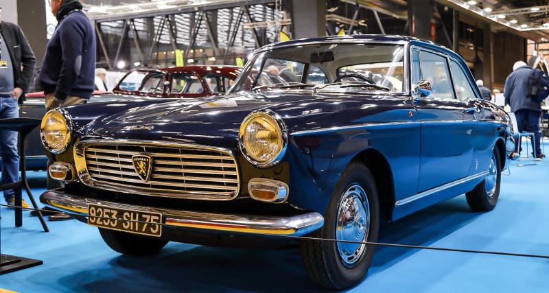 Peugeot retrace l’histoire de la série des 4 au salon Rétromobile 2023, nos photos de l’exposition - La mythique 404 Coupé est présente